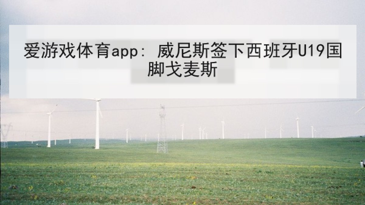 爱游戏体育app: 威尼斯签下西班牙U19国脚戈麦斯